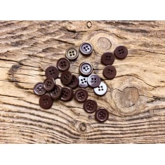 Пуговица арт. MX 1654/Brown/24L